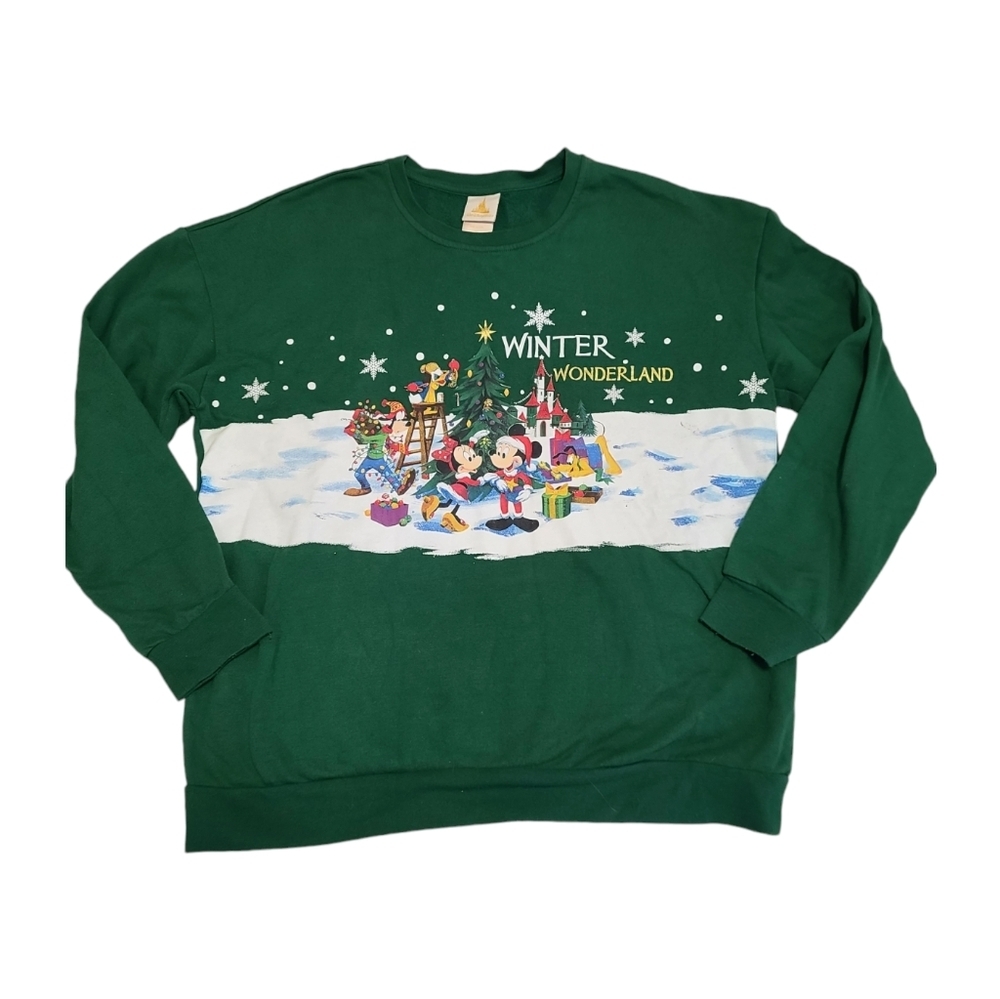 Disney winter Wonderland boxlunch exclusive sweatshirt size xl